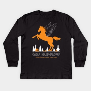 Welcome to Camp Kids Long Sleeve T-Shirt